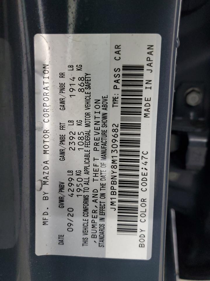 Photo 12 VIN: JM1BPBNY8M1309682 - MAZDA 3 