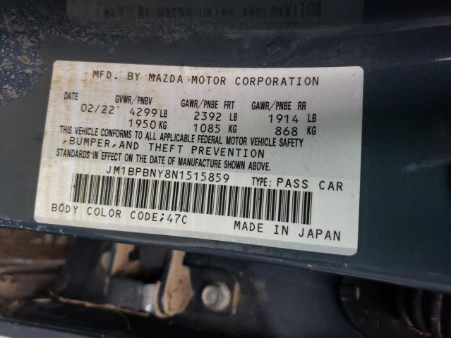 Photo 11 VIN: JM1BPBNY8N1515859 - MAZDA 3 PREMIUM 