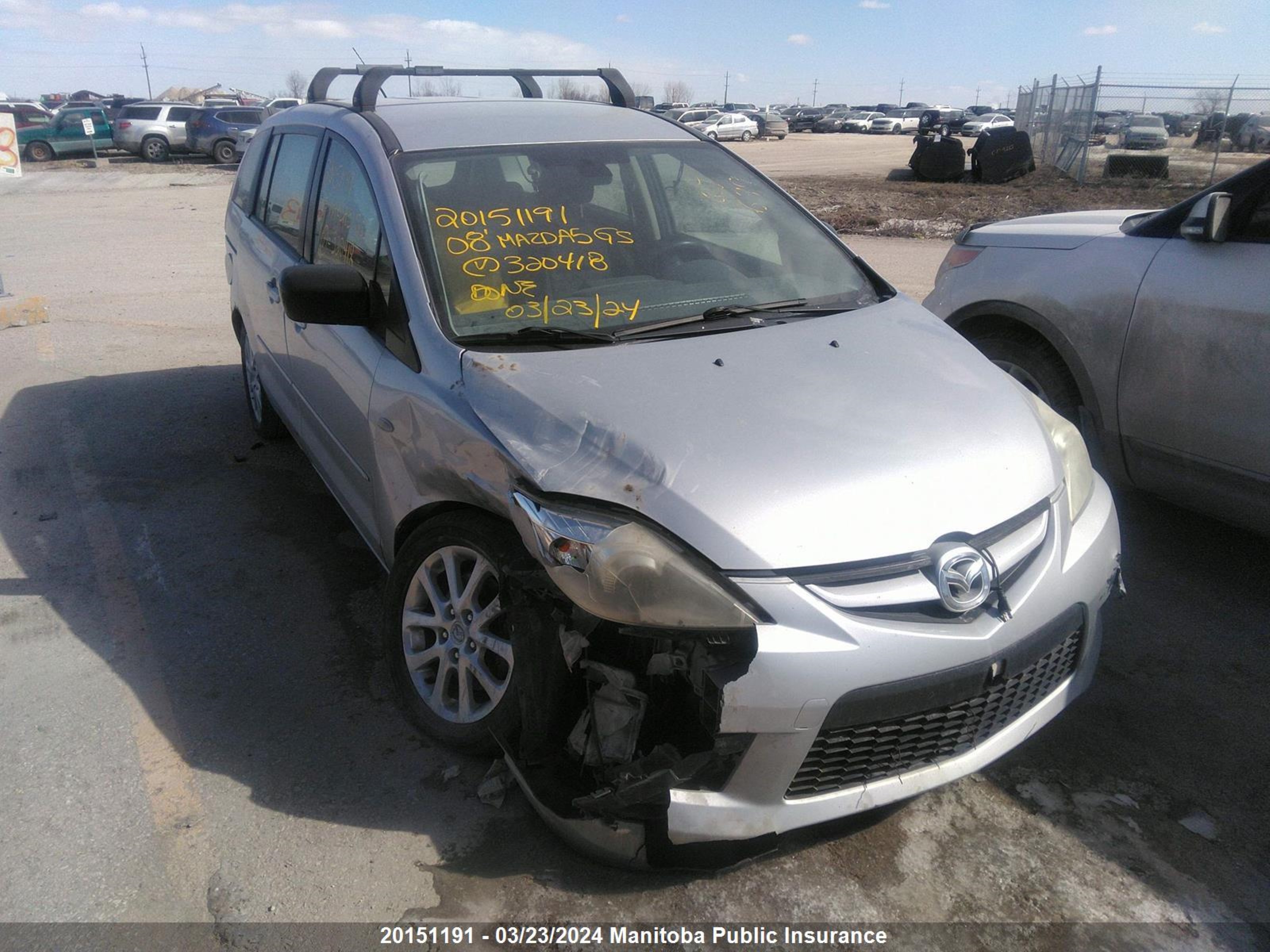 Photo 5 VIN: JM1CR293180320418 - MAZDA 5 