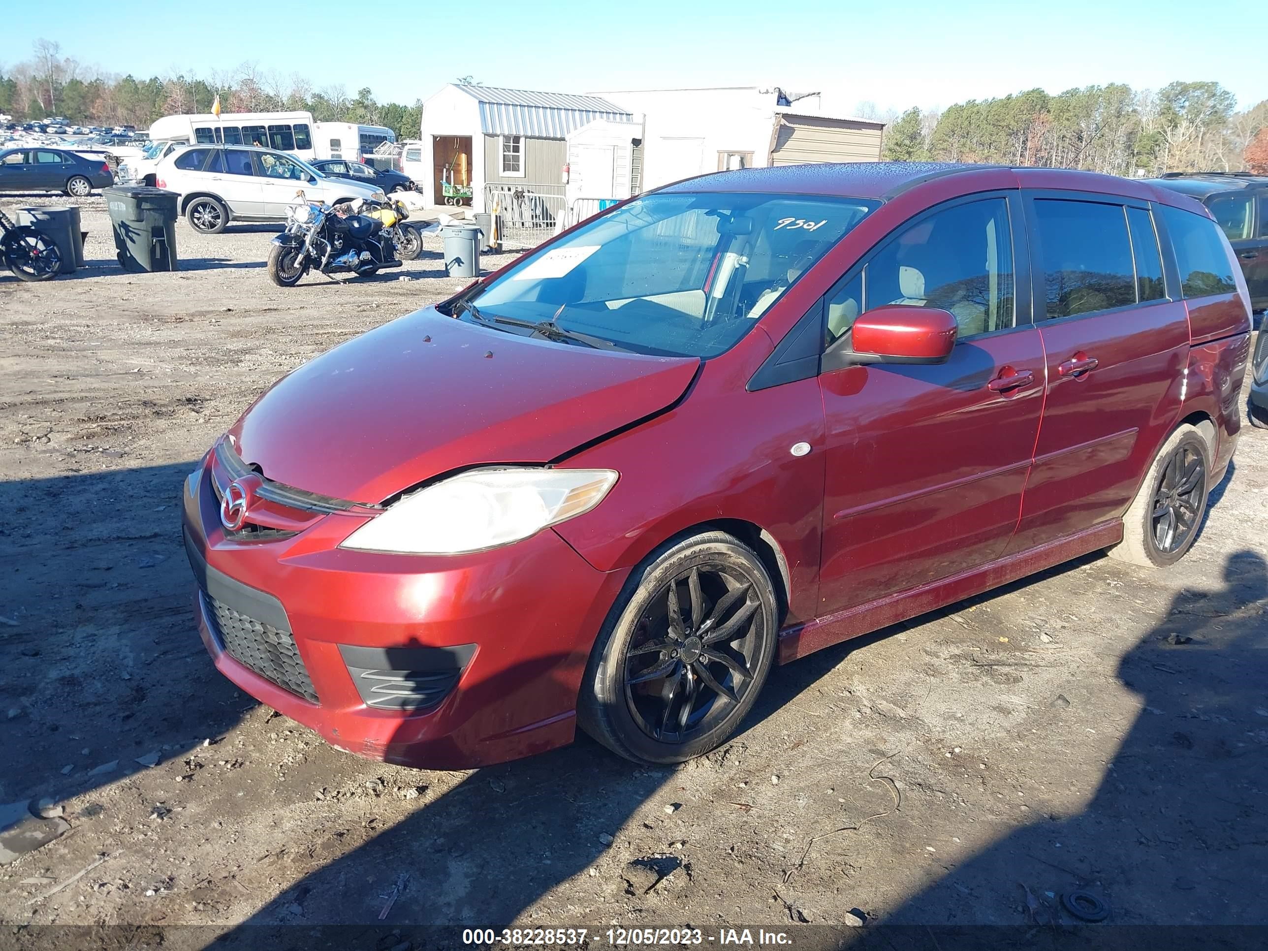 Photo 1 VIN: JM1CR293580319501 - MAZDA 5 