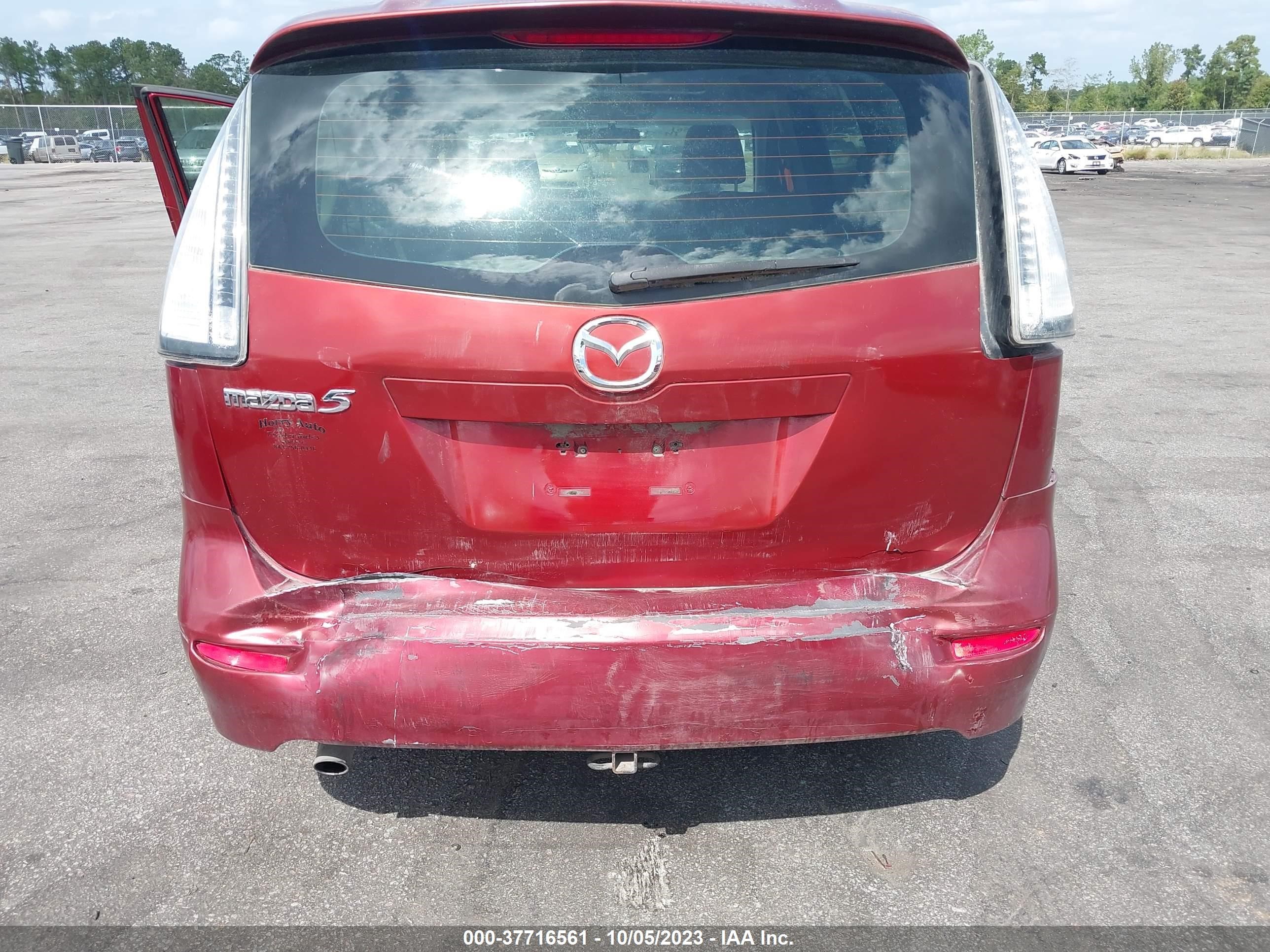 Photo 5 VIN: JM1CR29L080309765 - MAZDA 5 