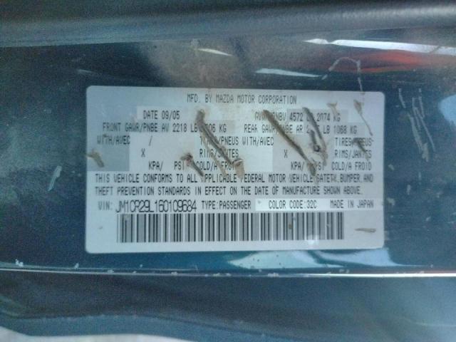 Photo 12 VIN: JM1CR29L160109684 - MAZDA 5 