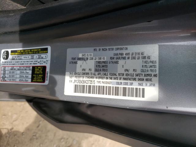 Photo 9 VIN: JM1CR2W38A0373515 - MAZDA 5 