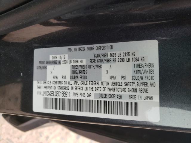 Photo 9 VIN: JM1CW2BL0E0165911 - MAZDA 5 SPORT 