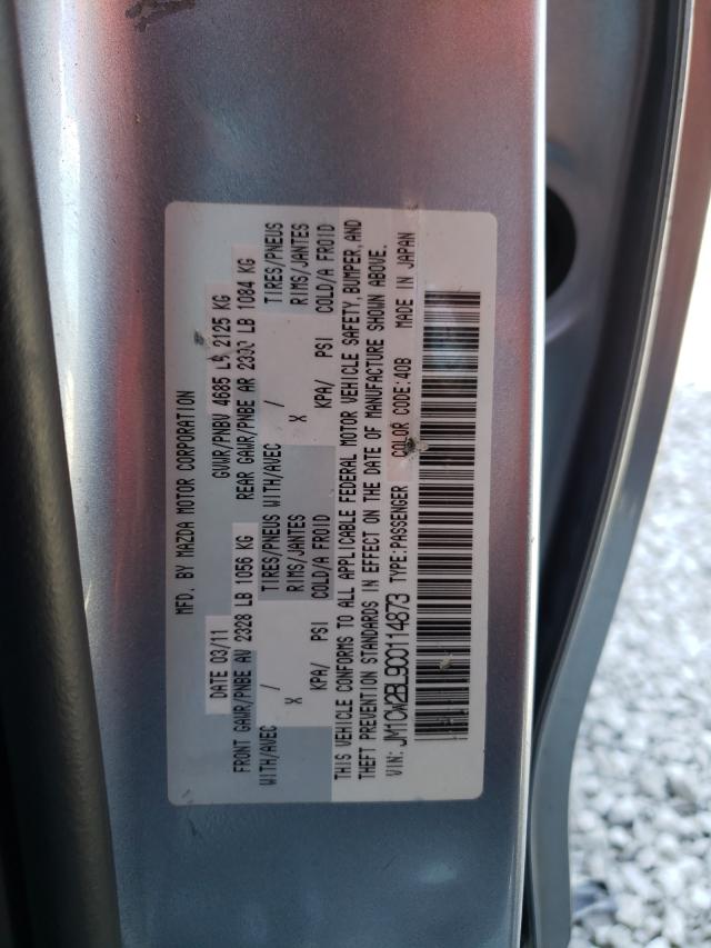 Photo 9 VIN: JM1CW2BL9C0114873 - MAZDA 5 