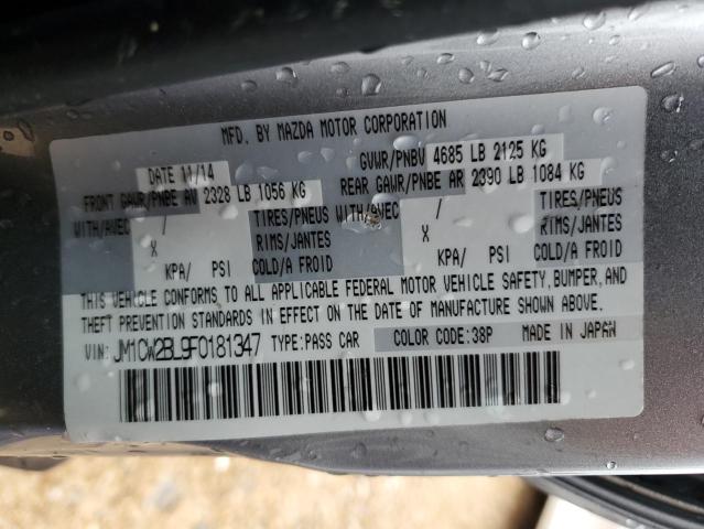 Photo 12 VIN: JM1CW2BL9F0181347 - MAZDA 5 SPORT 