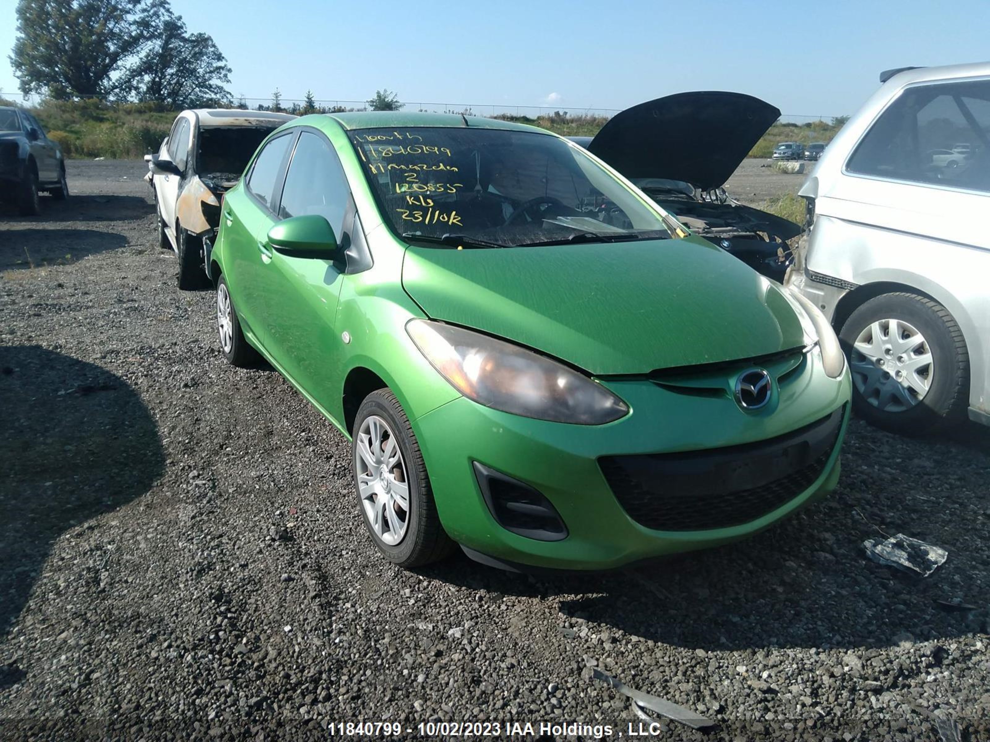 Photo 0 VIN: JM1DE1HY0B0120855 - MAZDA 2 