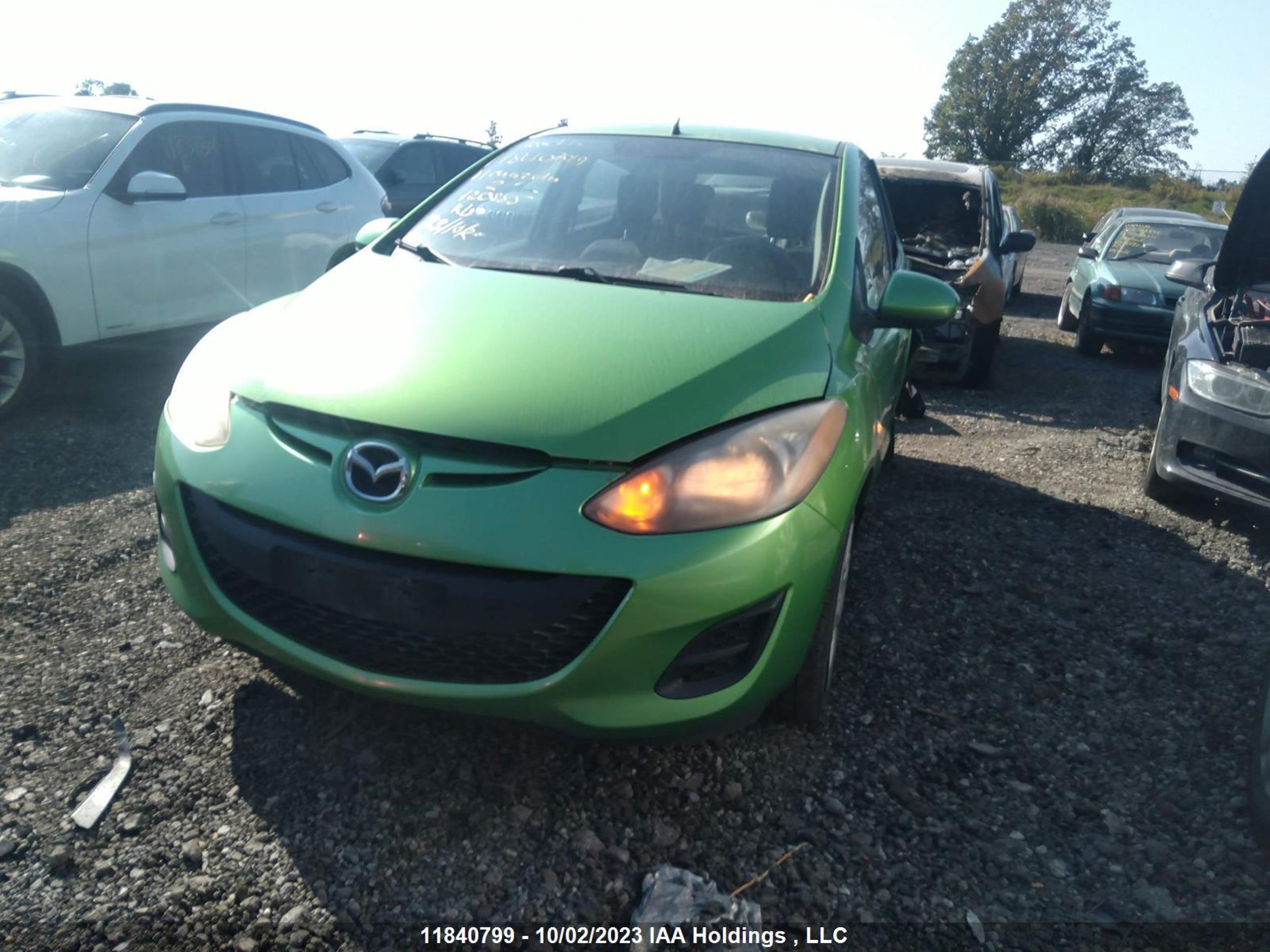 Photo 1 VIN: JM1DE1HY0B0120855 - MAZDA 2 