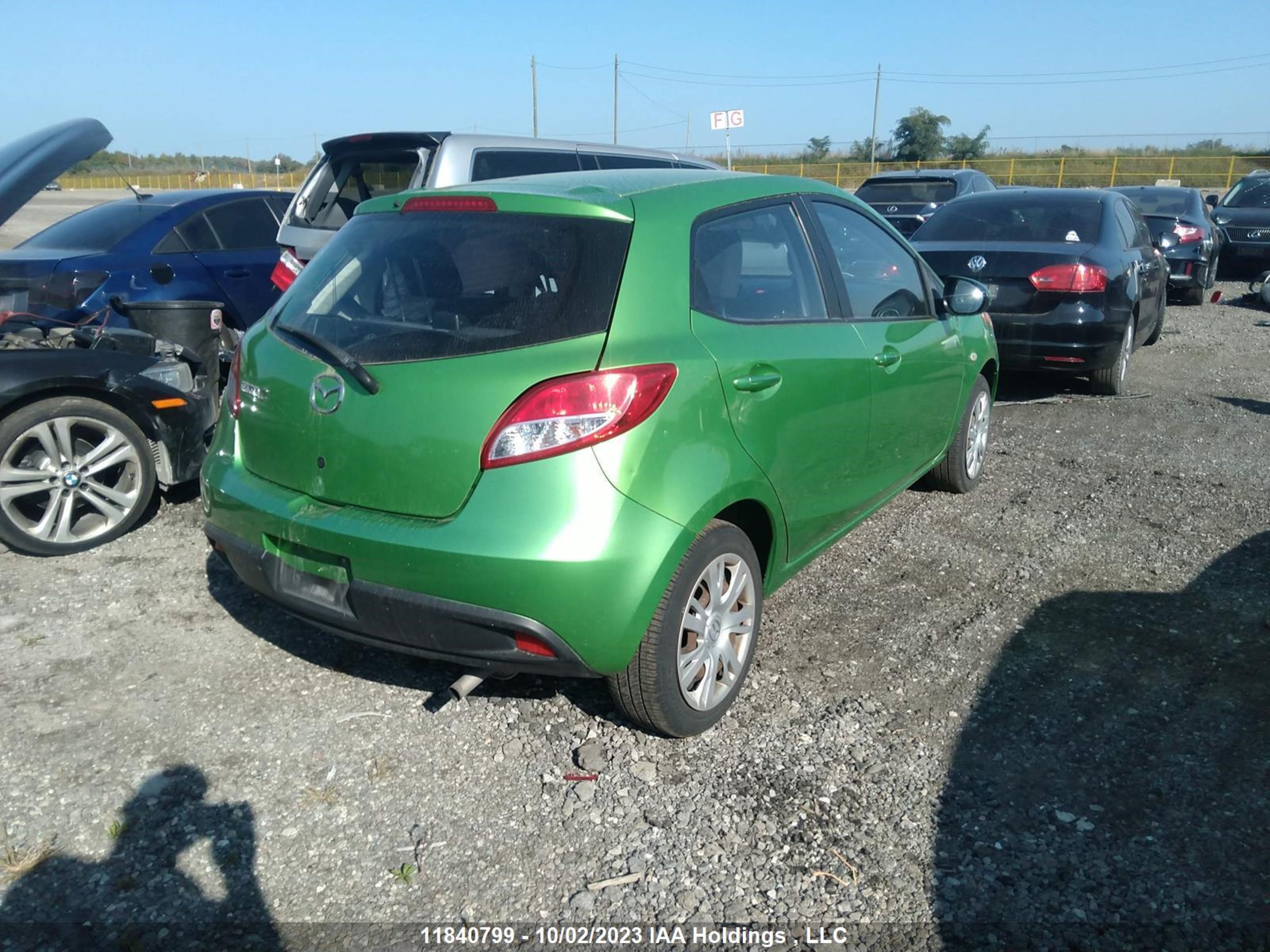 Photo 3 VIN: JM1DE1HY0B0120855 - MAZDA 2 