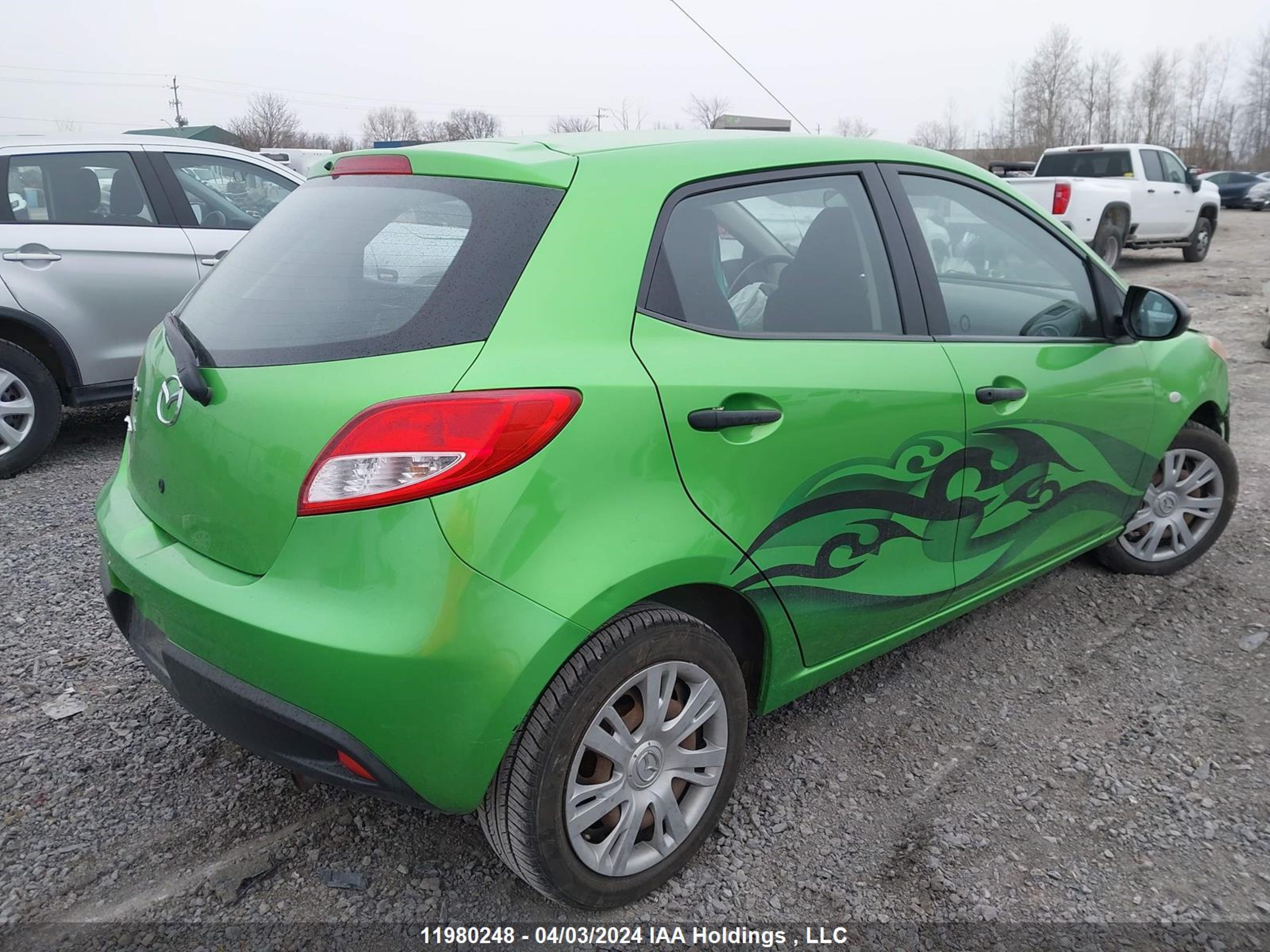 Photo 3 VIN: JM1DE1HY1B0105734 - MAZDA 2 