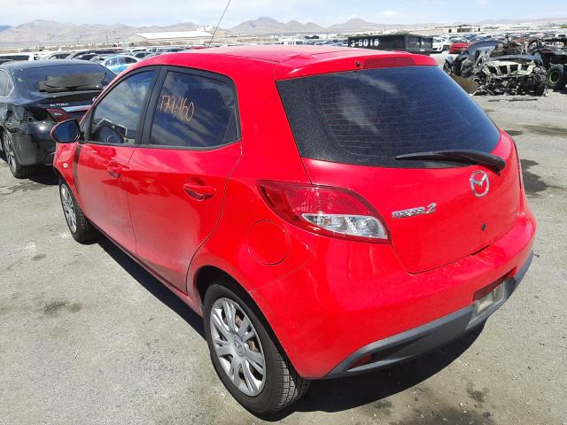 Photo 2 VIN: JM1DE1HZ7B0115354 - MAZDA MAZDA2 