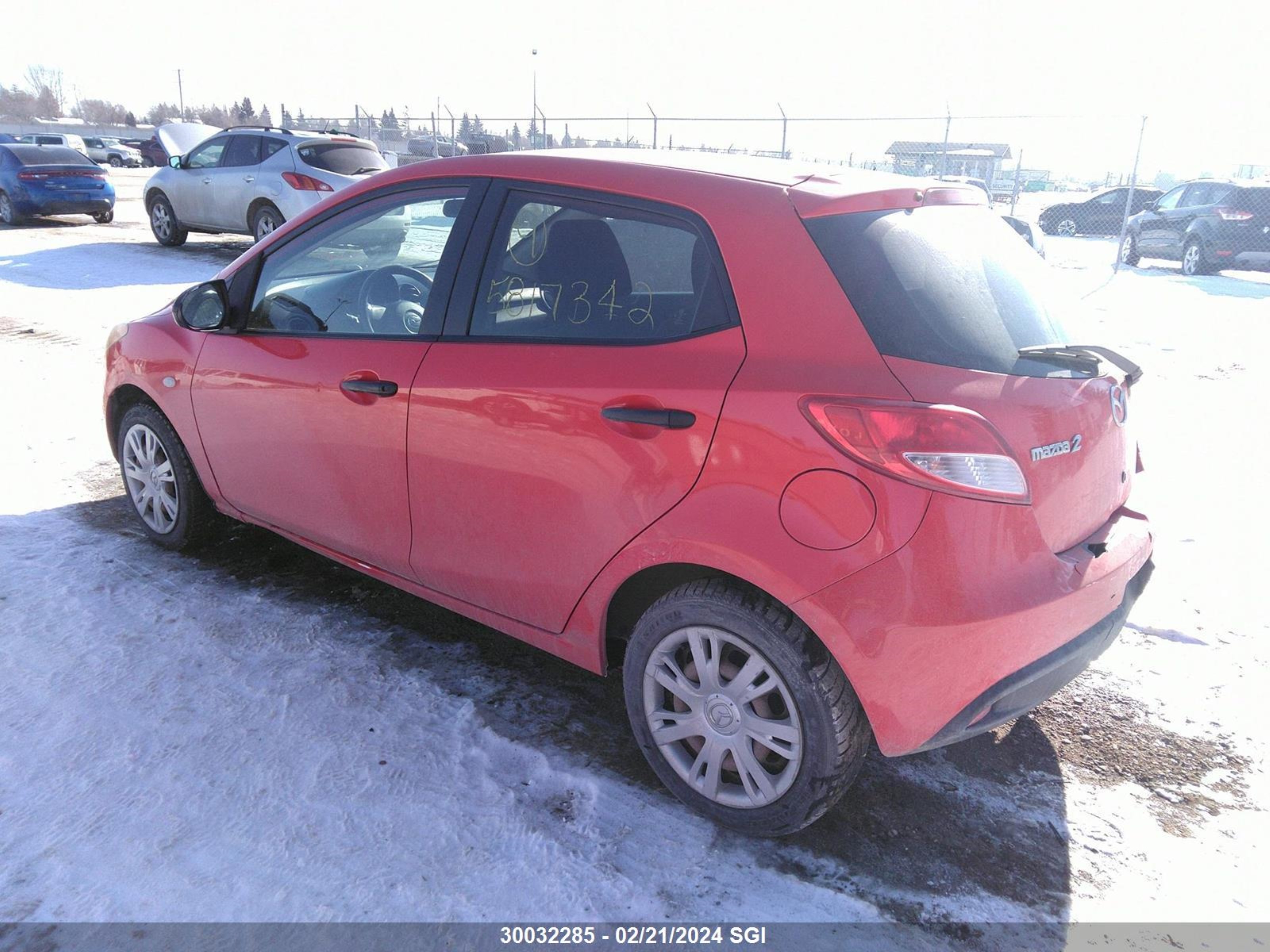 Photo 2 VIN: JM1DE1KY0C0149511 - MAZDA 2 