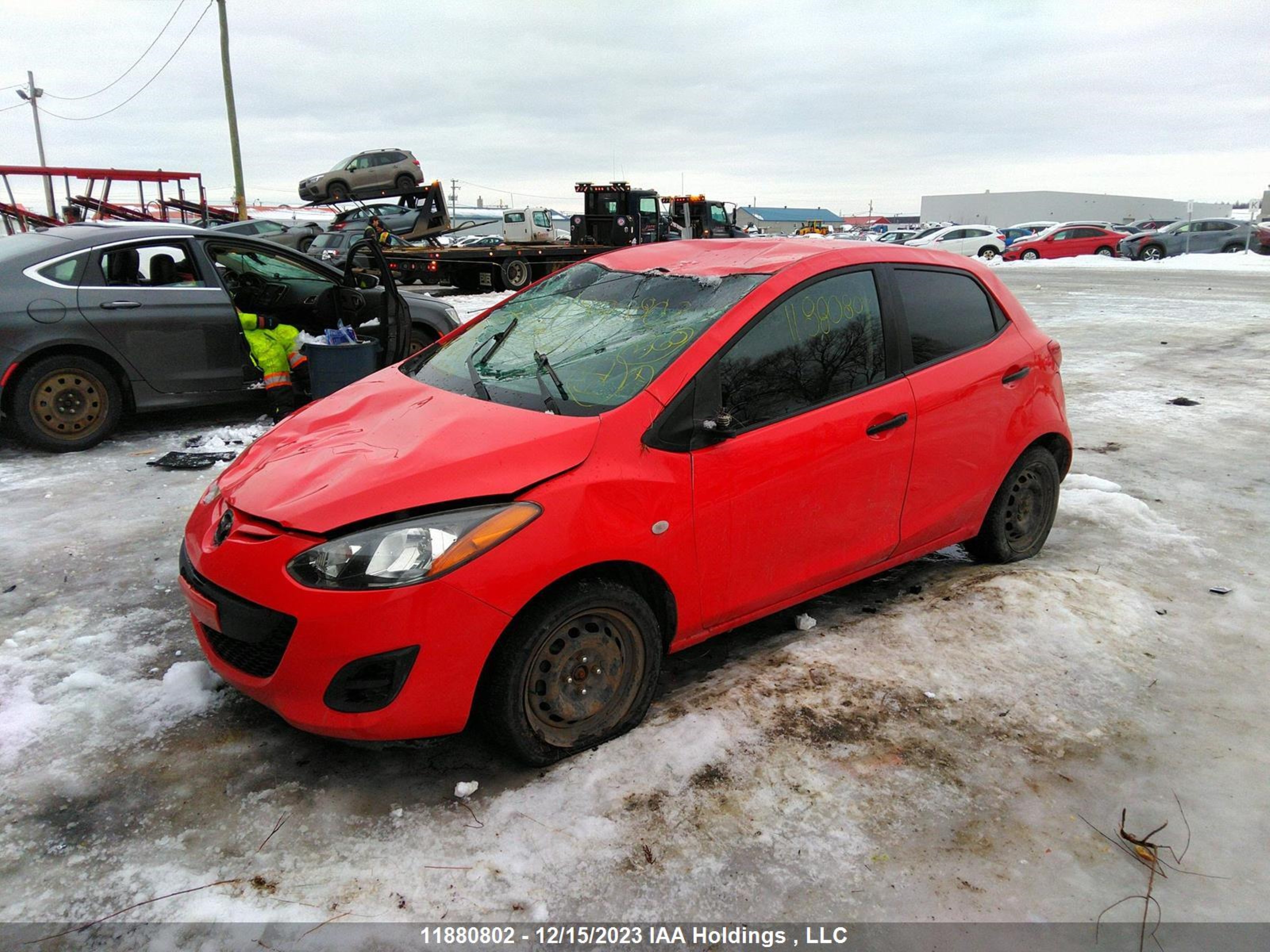 Photo 1 VIN: JM1DE1KY1C0142521 - MAZDA 2 