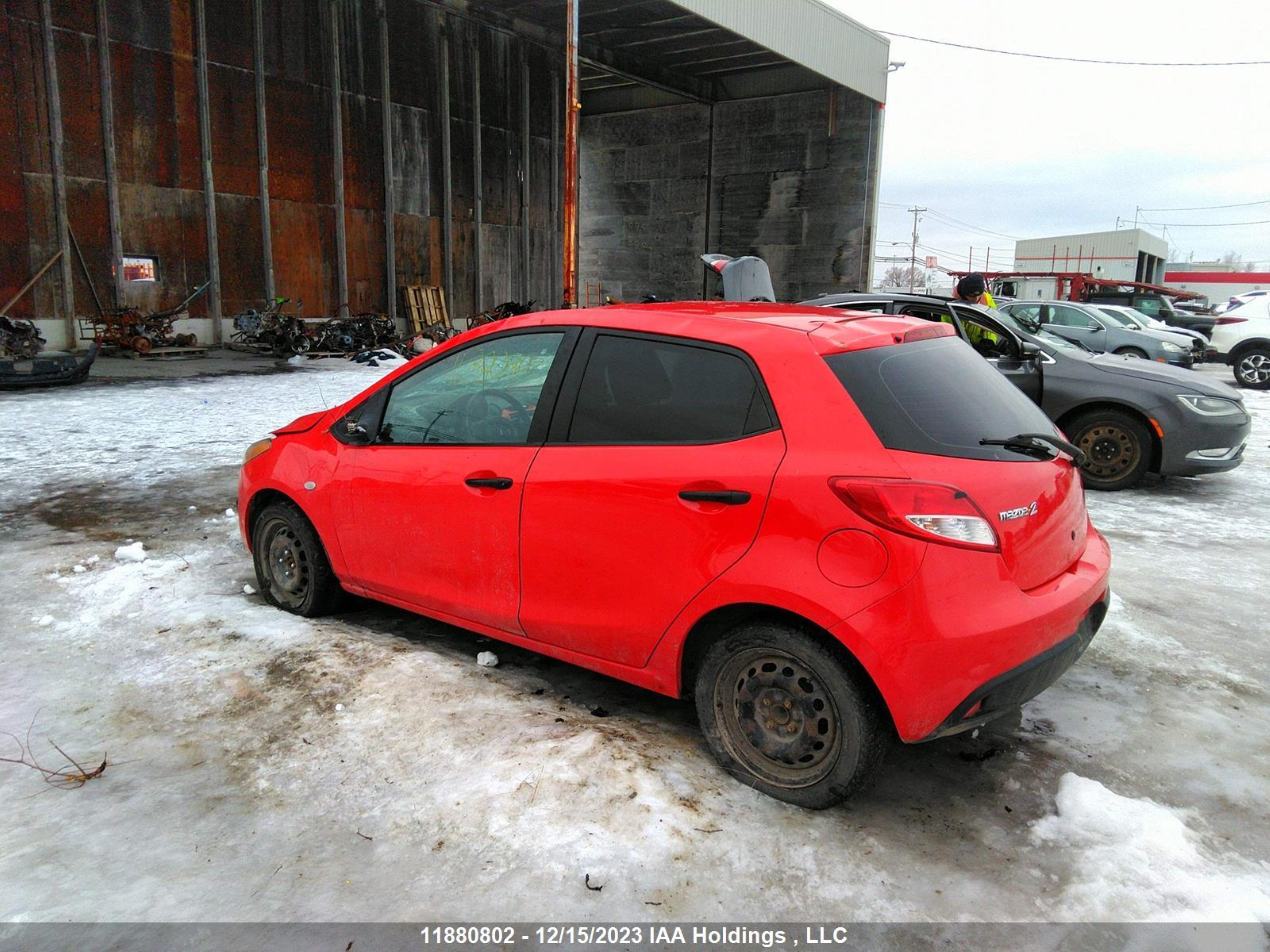 Photo 2 VIN: JM1DE1KY1C0142521 - MAZDA 2 