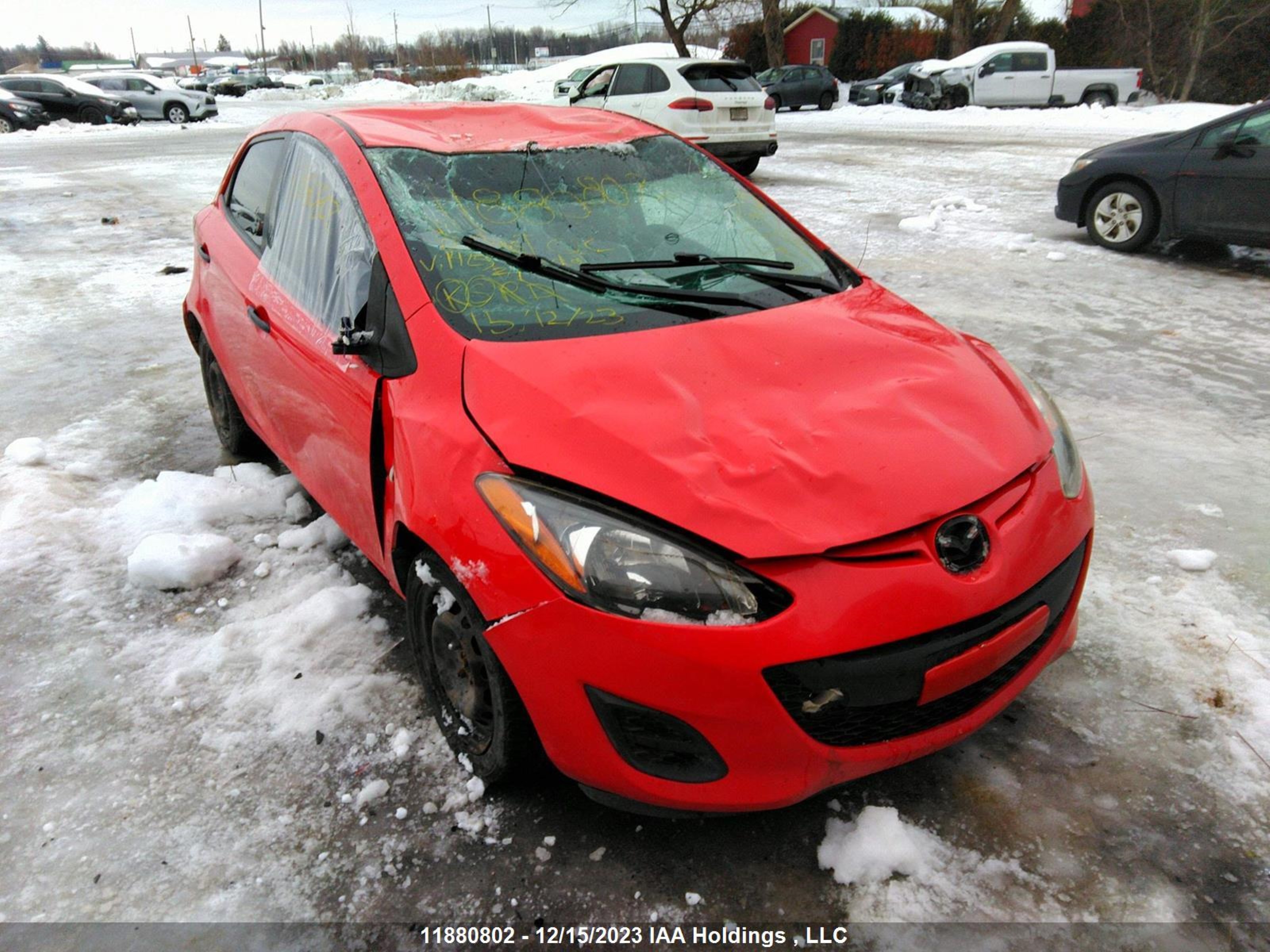 Photo 5 VIN: JM1DE1KY1C0142521 - MAZDA 2 