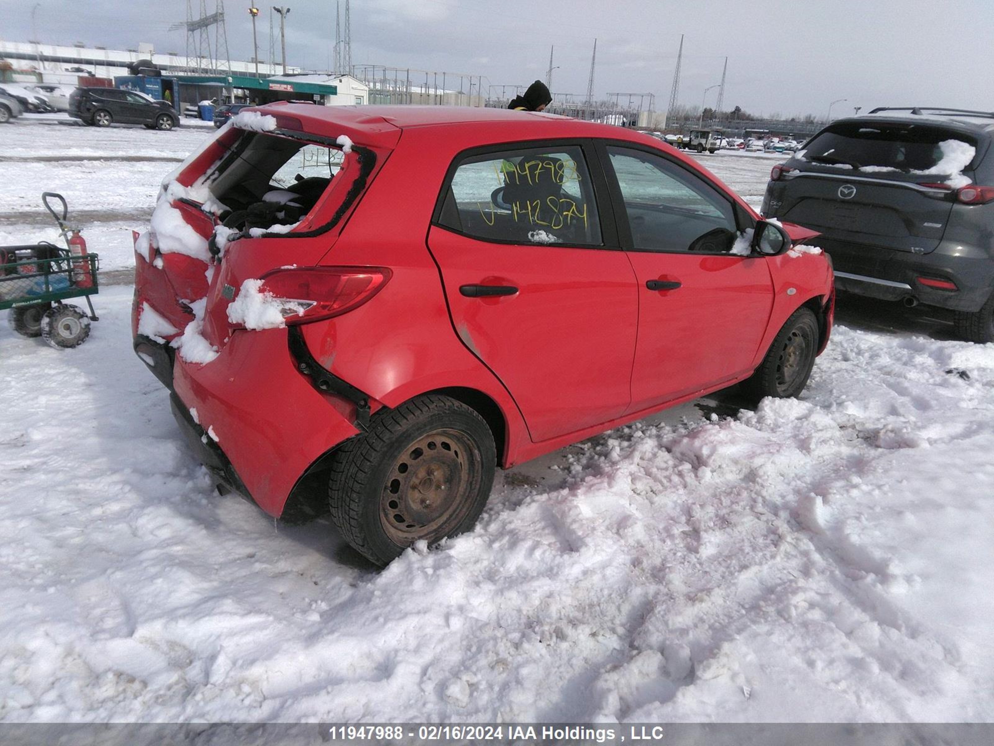 Photo 3 VIN: JM1DE1KY1C0142874 - MAZDA 2 