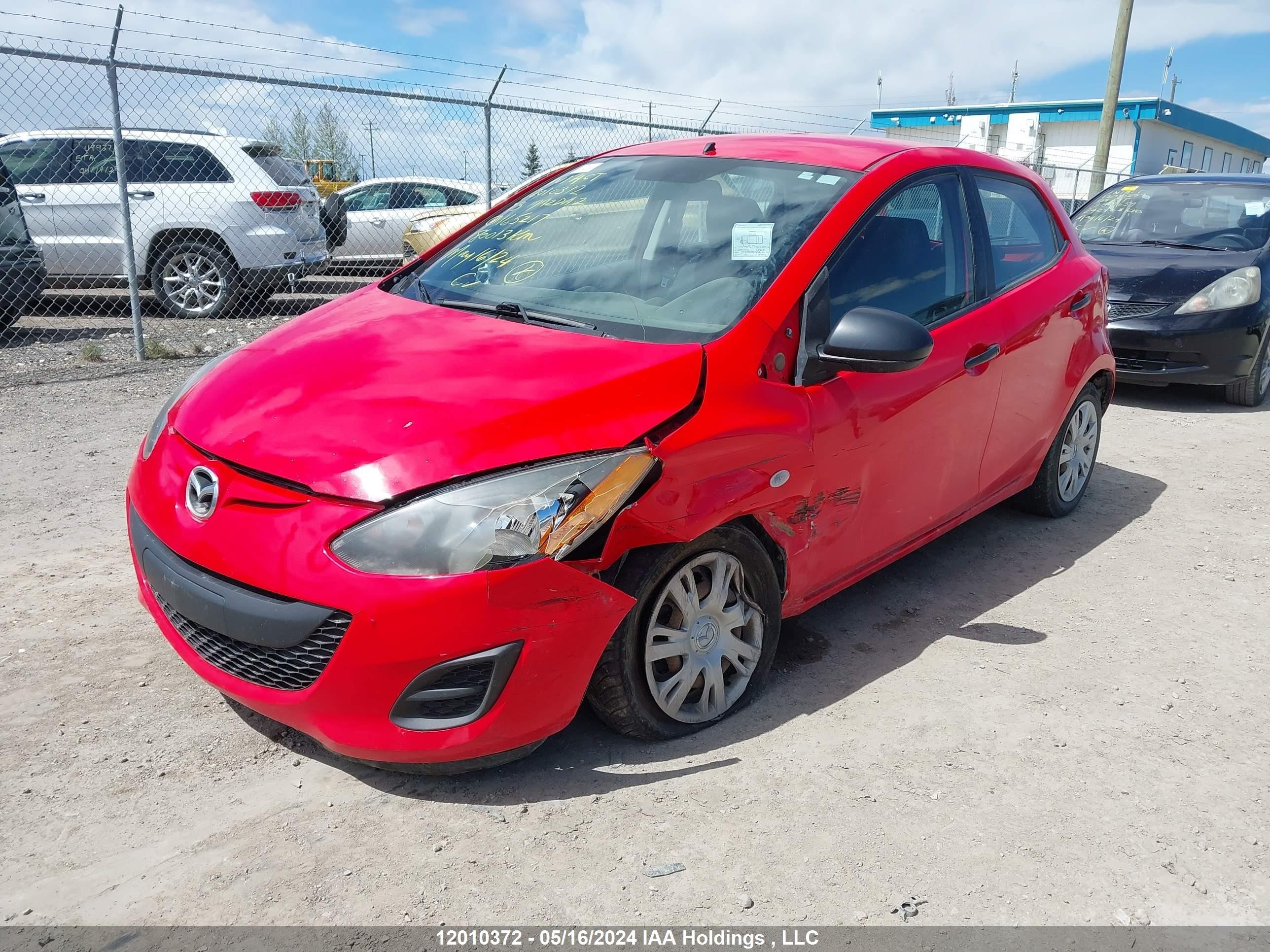 Photo 1 VIN: JM1DE1KY1D0165217 - MAZDA 2 