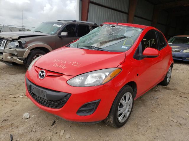 Photo 1 VIN: JM1DE1KY2C0144651 - MAZDA MAZDA2 