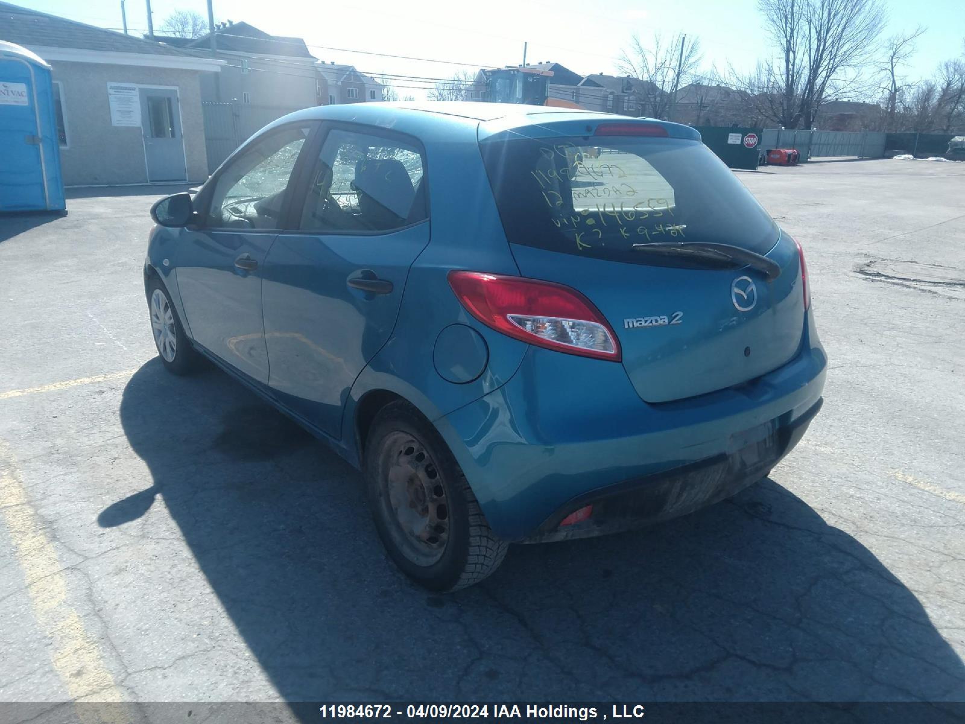 Photo 2 VIN: JM1DE1KY2C0146559 - MAZDA 2 