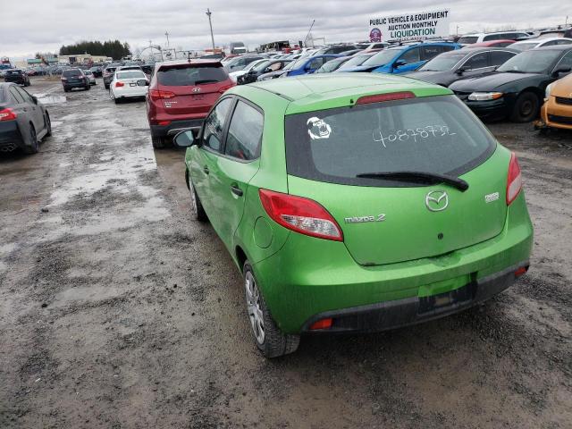 Photo 2 VIN: JM1DE1KY4D0165146 - MAZDA MAZDA2 