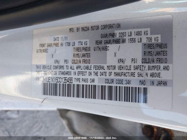 Photo 8 VIN: JM1DE1KY6C0135466 - MAZDA MAZDA2 