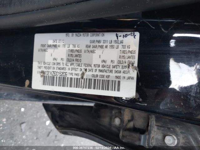 Photo 8 VIN: JM1DE1KZ5D0152639 - MAZDA MAZDA2 