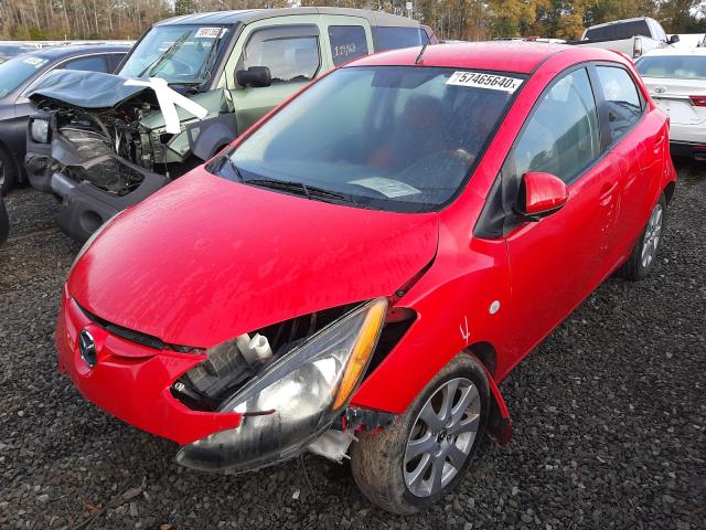 Photo 1 VIN: JM1DE1LY8D0159428 - MAZDA MAZDA2 