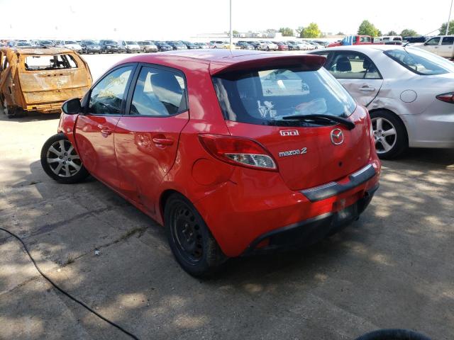 Photo 2 VIN: JM1DE1LY9C0135637 - MAZDA MAZDA2 