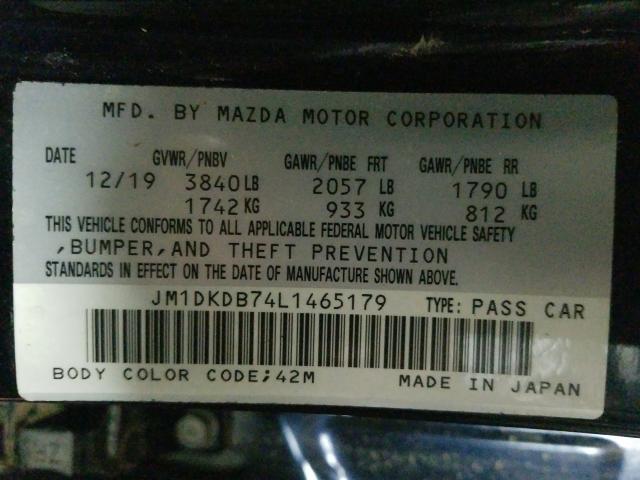 Photo 9 VIN: JM1DKDB74L1465179 - MAZDA CX-3 