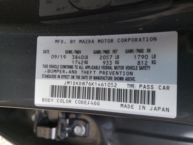 Photo 9 VIN: JM1DKDB76K1461052 - MAZDA CX-3 SPORT 