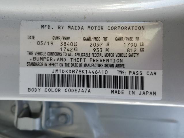 Photo 12 VIN: JM1DKDB78K1446410 - MAZDA CX-3 SPORT 