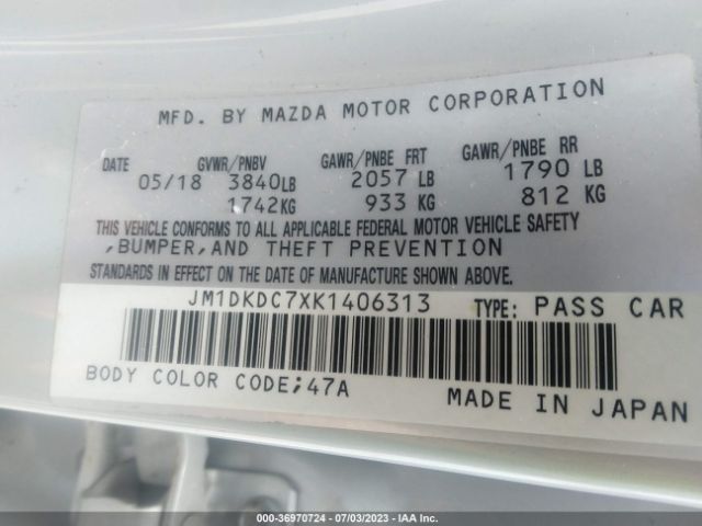 Photo 8 VIN: JM1DKDC7XK1406313 - MAZDA CX-3 