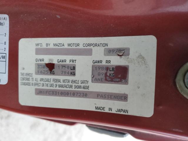 Photo 11 VIN: JM1FC3310G0107230 - MAZDA RX7 