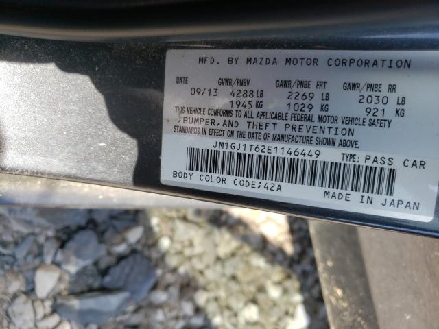 Photo 9 VIN: JM1GJ1T62E1146449 - MAZDA 6 TOURING 