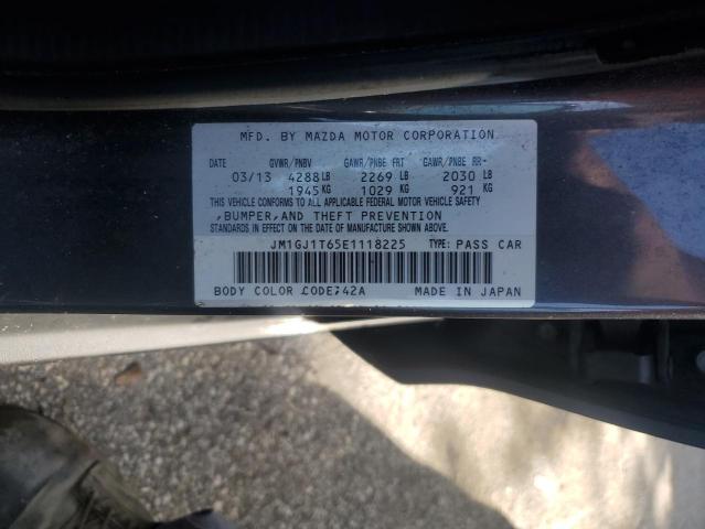 Photo 11 VIN: JM1GJ1T65E1118225 - MAZDA 6 