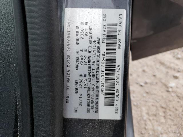 Photo 11 VIN: JM1GJ1U51F1206485 - MAZDA 6 SPORT 