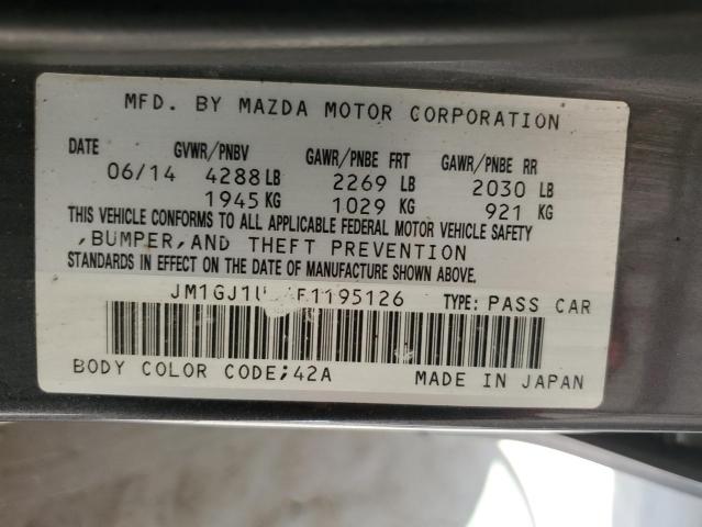 Photo 11 VIN: JM1GJ1U54F1195126 - MAZDA 6 SPORT 