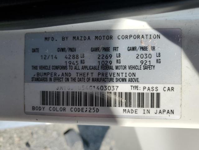 Photo 11 VIN: JM1GJ1U54G1403037 - MAZDA 6 