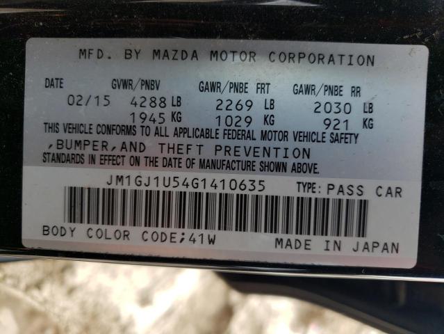 Photo 9 VIN: JM1GJ1U54G1410635 - MAZDA 6 SPORT 