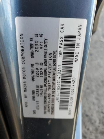 Photo 11 VIN: JM1GJ1U54G1420341 - MAZDA 6 SPORT 