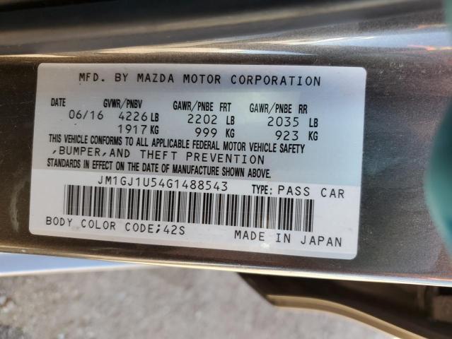 Photo 11 VIN: JM1GJ1U54G1488543 - MAZDA 6 SPORT 