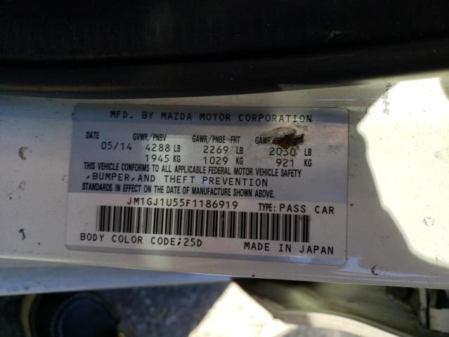 Photo 11 VIN: JM1GJ1U55F1186919 - MAZDA 6 SPORT 