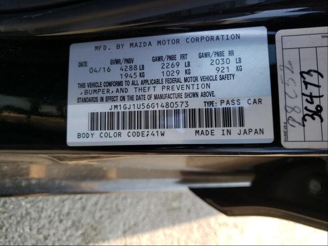 Photo 9 VIN: JM1GJ1U56G1480573 - MAZDA 6 SPORT 