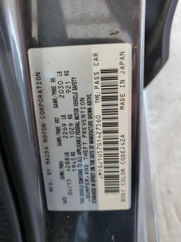 Photo 11 VIN: JM1GJ1U57G1427560 - MAZDA 6 