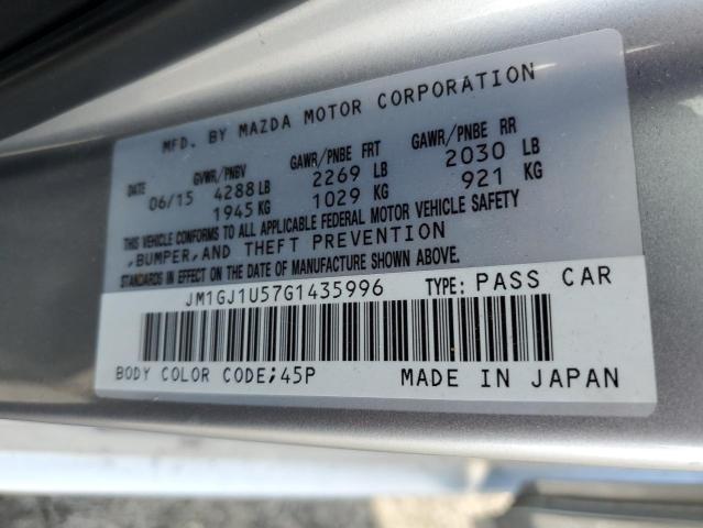 Photo 11 VIN: JM1GJ1U57G1435996 - MAZDA 6 SPORT 