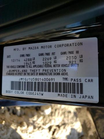 Photo 9 VIN: JM1GJ1U58G1400691 - MAZDA 6 SPORT 