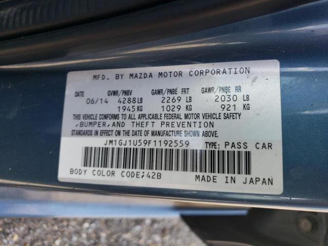 Photo 11 VIN: JM1GJ1U59F1192559 - MAZDA 6 SPORT 