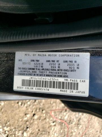 Photo 12 VIN: JM1GJ1U5XG1423244 - MAZDA 6 