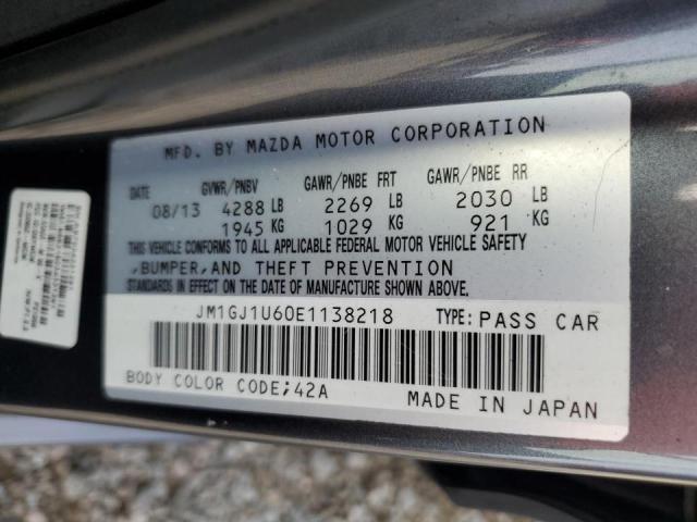 Photo 11 VIN: JM1GJ1U60E1138218 - MAZDA 6 SPORT 