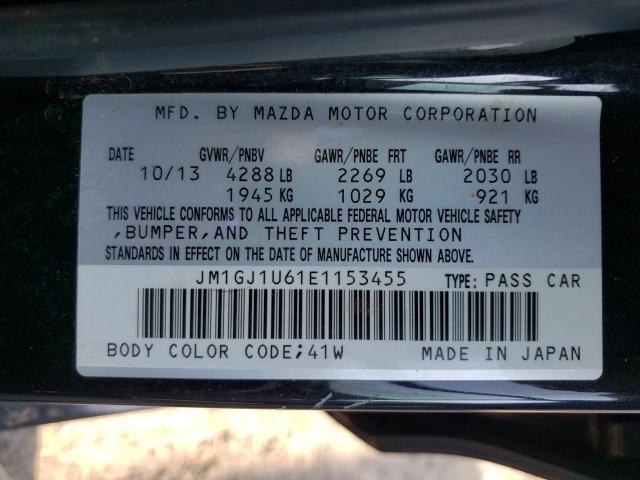 Photo 9 VIN: JM1GJ1U61E1153455 - MAZDA 6 SPORT 